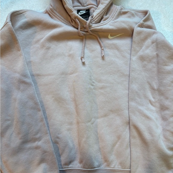 Nike Men's Beige Hoodie - Picture 1 of 5